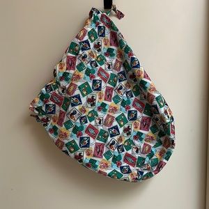Vera Bradley Laundry Bag - Cuban Stamps
